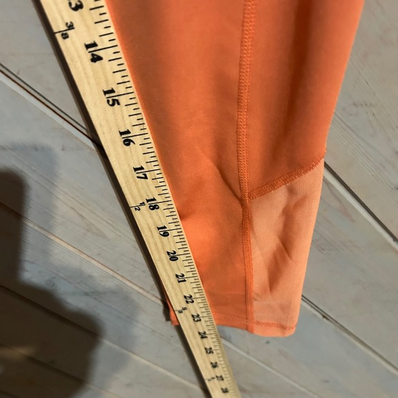 Ebb & Flow Womens Activewear Cropped Leggings High Waist Yoga Pants Pockets - Picture 4 of 8